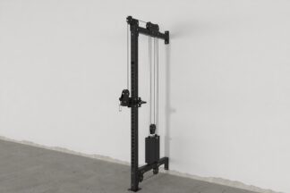 Mighty wall/add-on stack pulley