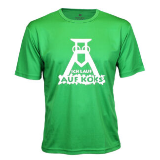 Ich lauf auf Koks Funktions T-Shirt kellygreen für Männers
| Lauflust.de