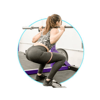 Squats with Mini Loop Booty Bands