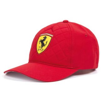 Scuderia Ferrari Quilt Stitch Cap Kappe Basecap  rot | Omidis.de