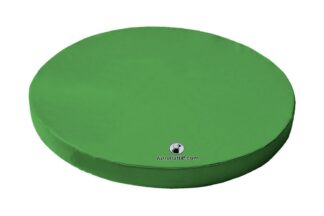Weichbodenmatte rund ungeteilt grün - 200 x 10 cm