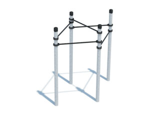 K-ZN-017 Double Triangular Pull-Up Bar