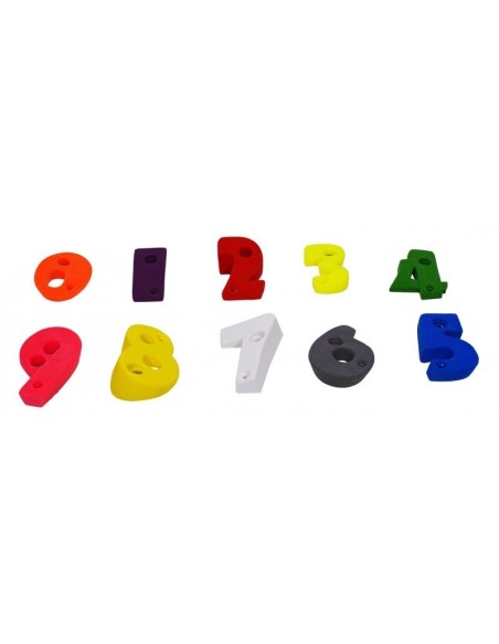 Children's climbing holds: Numbers from 0 to 9 - Image 36