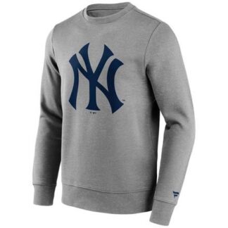 Fanatics MLB Mid Essentials Graphic Crew Herren Sweatshirt  grau | Omidis.de