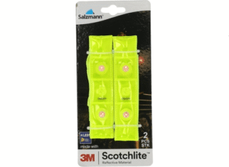 Reflektierendes Armband 2x mit 4 LEDs