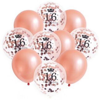 Luftballons Konfetti Rose mit Zahl
| ROB’S BALLOONS