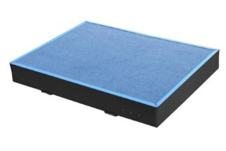 Niedersprungmatte blau-schwarz - 125 x 200 x 8 cm