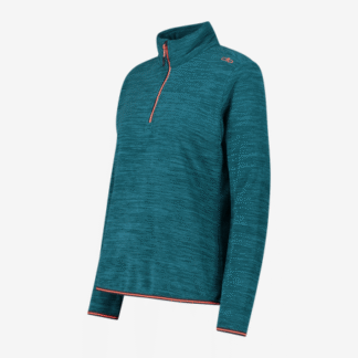 CMP Second-Layer-Damen-Rollkragenpullover in Mélange-Optik – Sylvan