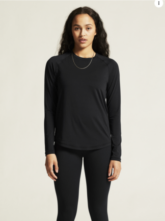 Craft Collective LS Teee Damen schwarz