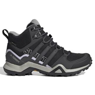 adidas Terrex Swift R2 MID GTX Damen Wanderschuhe grau/schwarz | Omidis.de