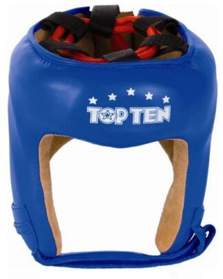 Kopfschutz TOP TEN Leder inkl. AIBA - Label - Sport Enzinger