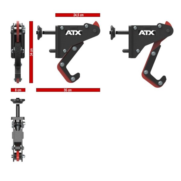 ATX® Monolift / Hantelablage Compact Series 600-700-800 - Sport Enzinger - Image 10