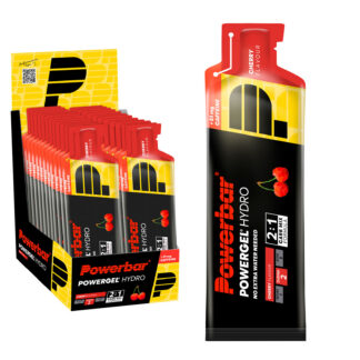 [Paket] PowerBar GEL HYDRO 24x67ml Cherry (+ Koffein)
| Lauflust.de