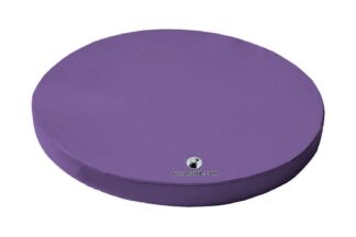 Weichbodenmatte rund ungeteilt lila - 200 x 20 cm