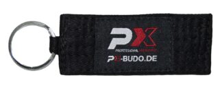 PX Schlüsselanhänger Gürtel 10 cm, schwarz