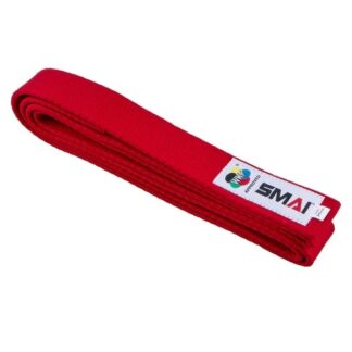 SMAI WKF KATA Gürtel premium rot 300cm