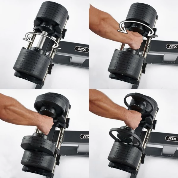 Nüobell® - die Kompakthanteln mit System von 2 - 32 kg (ATX® Edition) - Sport Enzinger - Image 17