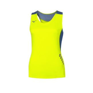 Mizuno Tanktop Laufshirt gelb Premium