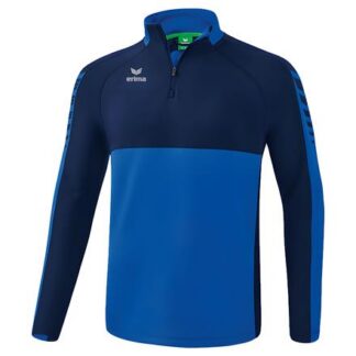 erima Six Wings Herren Trainingstop Sweatshirt  blau | Omidis.de