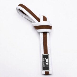 PX Budo Kids Softbelt, weiß-braun 240cm