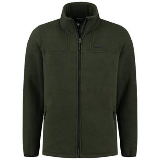 Kjelvik Vic Herren Fleecejacke, Teddy Fleece Jacke  grün | Omidis.de
