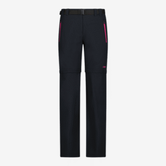 CMP Trekkinghose Zip lang anthrazit Damen