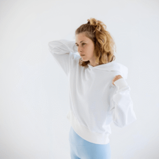Iconic Crop Hoodie 100% Bio-Baumwolle