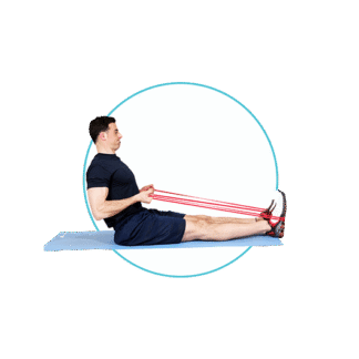 Seated Band Rows