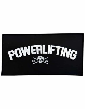 Patch PVC Powerlifting - Lift or Die - Écusson Velcro Warrior Gear