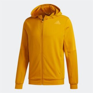 adidas Aeroready 3S Cold Weather Knit Herren Hoodie gold | Omidis.de