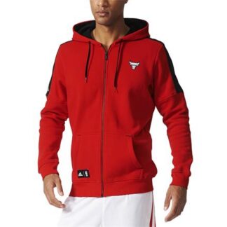 adidas Chicago Bulls Fanwear FZ Fleece Hoody rot | Omidis.de
