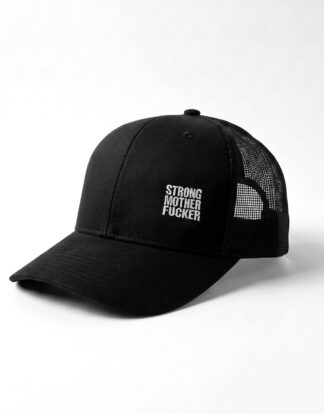 Casquette Musculation Trucker "Strong Mother Fucker" - Warrior Gear
