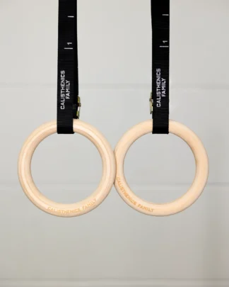 Gymnastic Rings with Optimal Grip | Calisthenics Family
