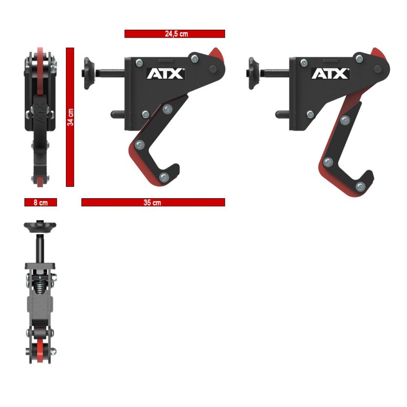 ATX® Monolift / Hantelablage Compact Series 600-700-800 - Sport Enzinger - Image 11