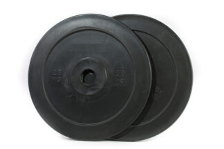 Technique Plate Set 2 x 2.5KG (PVC) Black