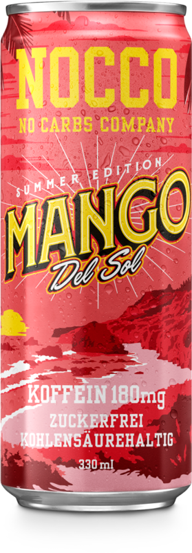 Nocco BCAA Drink Mango Del Sol 330ml - Sport Enzinger