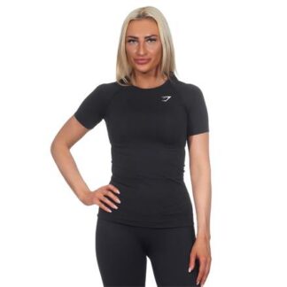 Gymshark Vital Seamless 2.0 T-Shirt  schwarz | Omidis.de