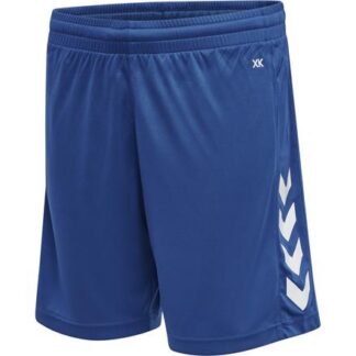 Hummel Core XK Poly Kinder Shorts  blau/weiß | Omidis.de
