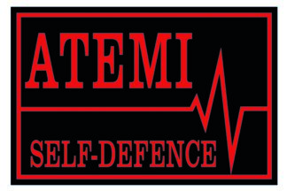 Beflockung einfarbig, WunschmotivLogo:ATEMISELF-DEFENCEPosition: Brust linksGröße: ca. 10 cmFarbe: rot