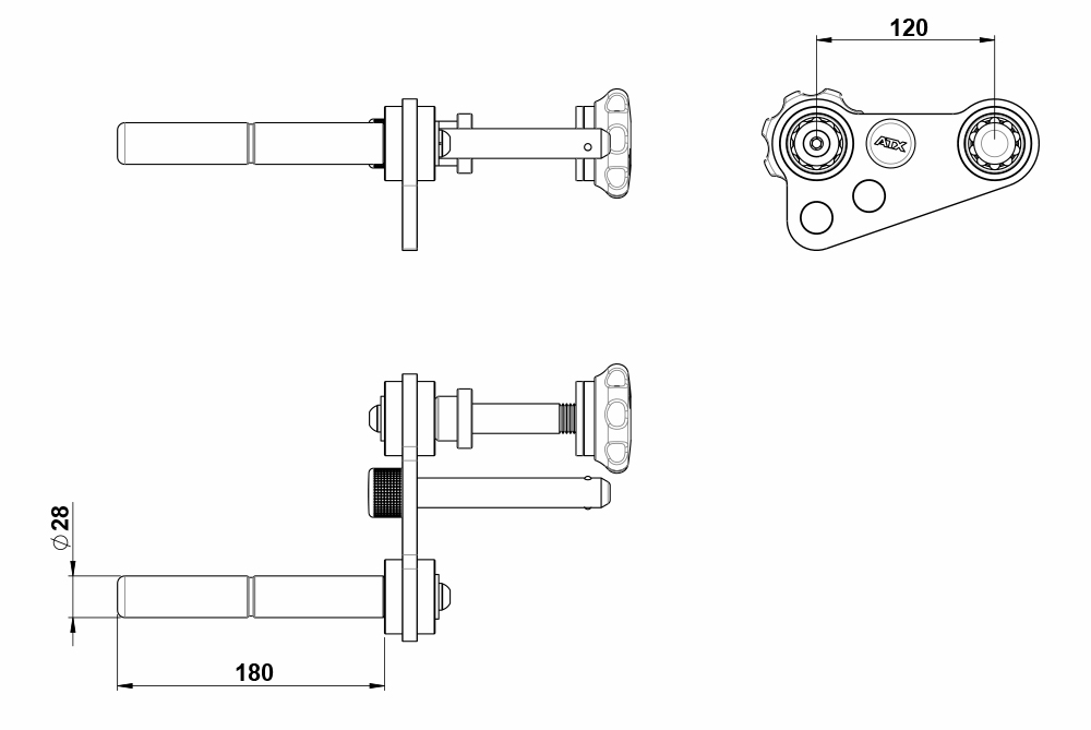 ATX® Power Handle - für Jammer-Arms / Hebelarme - Sport Enzinger - Image 9