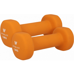 Neoprenhantel 2×1,5kg orange