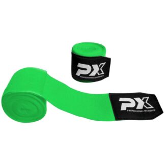 PX-Boxbandagen Länge 250 cm neongrün
