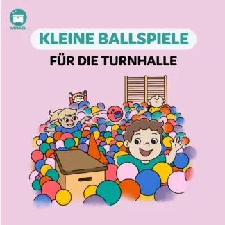 Kreative Ballspiele für die Turnhalle mit vielen Bällen | WIMASU