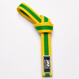 PX Budo Kids Softbelt, gelb-grün 260cm