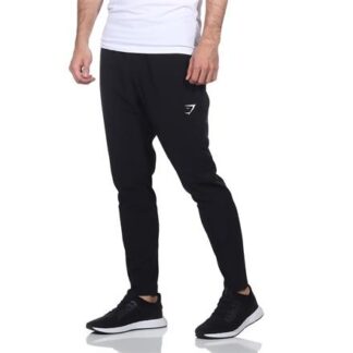 Gymshark Arrival Woven Joggers Herren Trainingshose  schwarz | Omidis.de