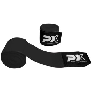 PX-Boxbandagen Länge 350 cm schwarz