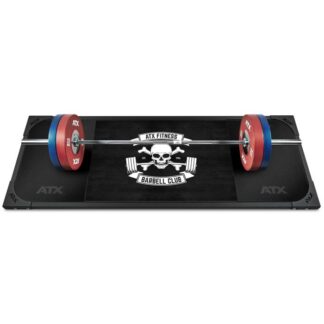 ATX® Deadlift Platform black mit Barbell Club Logo - Sport Enzinger