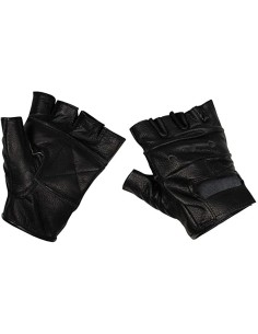 Fingerlose Lederhandschuhe