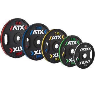 ATX® Color Stripes Gripper Plates 5 bis 25 kg, im internationalen Farbcode - Sport Enzinger