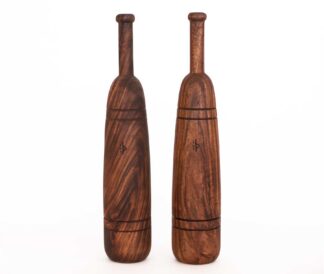 Persian 'Mini' Meels 2kg (4kg set) – air-dried walnut - BMF BodyMindFit circular fitness tools